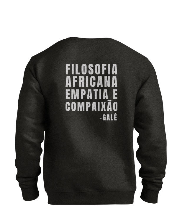 Moletom Galé Ubuntu Filosofia Africana
