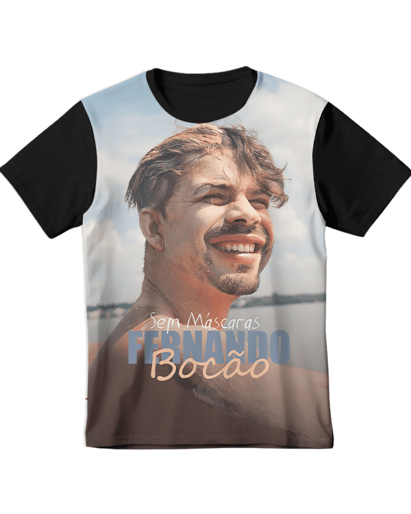 Camiseta Fernando Bocão Sem Máscaras