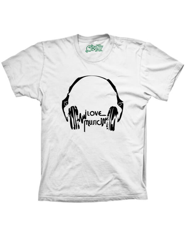 Camiseta I Love Music