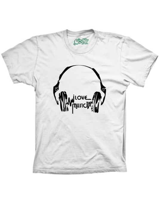 Camiseta I Love Music