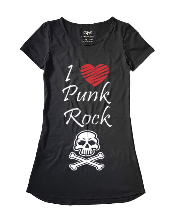 Vestido I Love Punk Rock