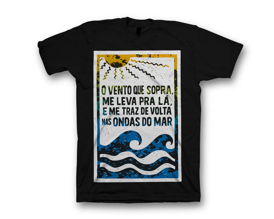 Camiseta Everaldo Elias O Vento Que Sopra